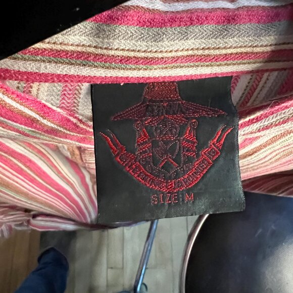 Le prince jardinier colorful striped dress and matching hat size 10 - Picture 4 of 9